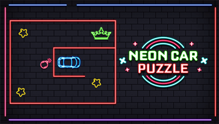 Neon Car Puzzle