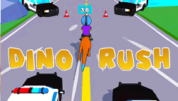 Dino Rush Hypercasual Runner